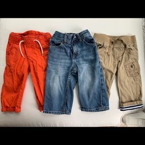 Lot of baby boy pants - Gap & Old Navy